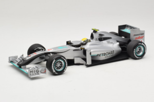 Mercedes MGP W01 #4 N. Rosberg Mercedes GP Showcar 2010 Minichamps 1:18 150100074 Métal