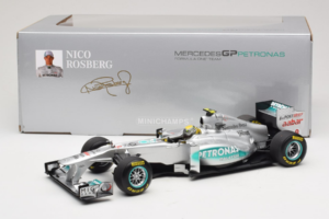 Mercedes MGP W02 #8 N. Rosberg Mercedes GP 2011 Minichamps 1:18 110110008 Métal — image 7 sur 7