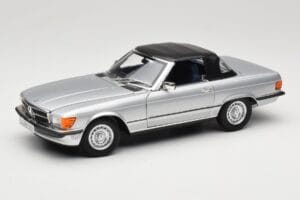 Mercedes R107 380 SL Argent Norev 1:18 183725 Métal