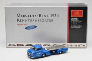 Mercedes Renntransporter Blue Wonder CMC 1:43 M-036K Métal — image 8 sur 8