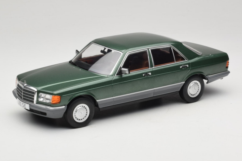 Mercedes S-Class W126 Metallic Green MCG 1:18 MCG18549 Métal
