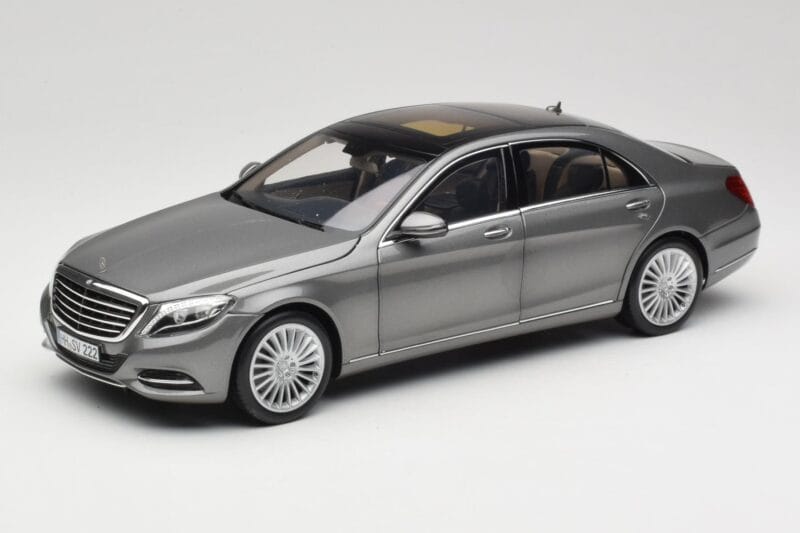 Mercedes S-Class W222 Grey Metallic Norev 1:18 183481 Métal
