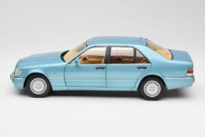 Mercedes S500 W140 Turquoise Métallisé Norev 1:18 183561 Métal — image 4 sur 8