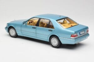 Mercedes S500 W140 Turquoise Métallisé Norev 1:18 183561 Métal — image 7 sur 8