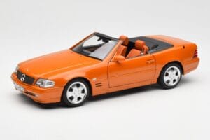Mercedes SL 500 R129 Orange Metallic Norev 1:18 183752 Métal