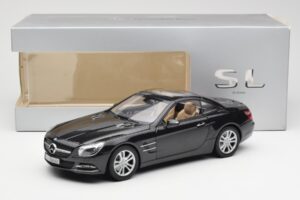 Mercedes SL R231 Magnetite Noir Métallisé Norev 1:18 B66960107 Métal — image 9 sur 9