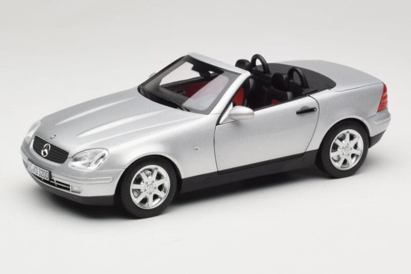 Mercedes SLK R170 Brilliant Silver Norev 1:18 183020 Métal