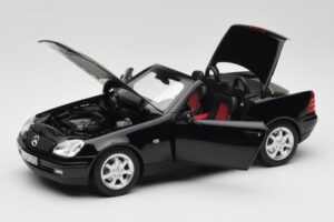 Mercedes SLK200 R170 Noir Norev 1:18 B66040714 Métal — image 2 sur 9