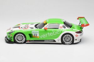 Mercedes AMG SLS C197 GT3 MS Racing #22 V. Sigacev / C. Stoll ADAC GT Masters 2011 Minichamps 1:18 151113102 Métal — image 3 sur 6