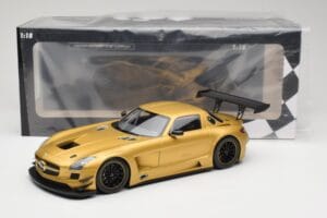 Mercedes AMG SLS C197 GT3 Street Or Minichamps 1:18 151113106 Métal — image 6 sur 6