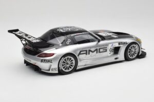 Mercedes AMG SLS C197 GT3 Team AMG China #96 M. Hakkinen / C. Cheng Zhuhai 6th 2011 Minichamps 1:18 151113196 Métal — image 2 sur 6