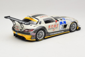 Mercedes SLS AMG GT3 #21 Rowe Racing M. Zehe / M. Hartung ADAC 24h Nurburgring 2012 Minichamps 1:18 151123121 Métal — image 2 sur 6