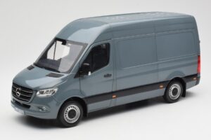 Mercedes Sprinter W907 Bleu Gris Norev 1:18 183423 Métal