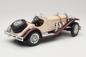 Mercedes SSK Beige & Rouge Foncé Bburago 1:18 3009-M4 Métal — image 2 sur 6