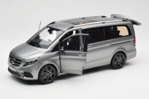 Mercedes V-Class W447 AMG Line Gris Métallique Norev 1:18 183488 Métal — image 2 sur 9