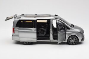 Mercedes V-Class W447 AMG Line Gris Métallique Norev 1:18 183488 Métal — image 4 sur 9
