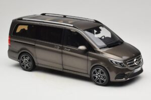 Mercedes V-Class W447 AMG Line Indium Grey Norev 1:18 183873 Métal — image 6 sur 8