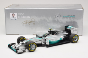 Mercedes W05 #6 N. Rosberg Mercedes AMG Petronas Abu Dhabi Grand Prix 2014 Minichamps 1:18 110140406 Métal — image 7 sur 7