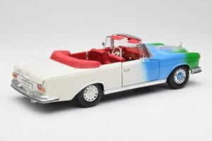 Mercedes 280SE W108 Tricolor Maisto 1:18 56014 Métal — image 3 sur 8