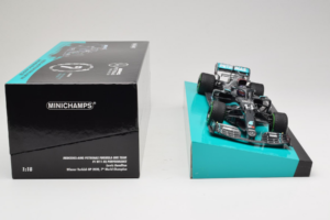 Mercedes W11 #44 L. Hamilton Mercedes AMG Petronas Turkish Grand Prix Winner World Champion 2020 Minichamps 1:18 113201444 Ré — image 6 sur 7