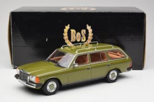 Mercedes W123 200T Cypress Vert BoS Models 1:18 BOS008 Métal — image 6 sur 6