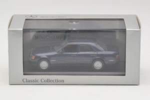 Mercedes W124 Bleu Foncé Minichamps 1:43 MB006 Métal — image 4 sur 4