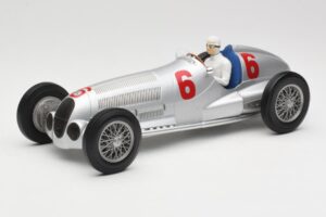 Mercedes W125 #6 Daimler-Benz AG R. Caracciola 2nd Place Eifel Race Nurburgring 1937 Minichamps 1:18 155373106 Métal
