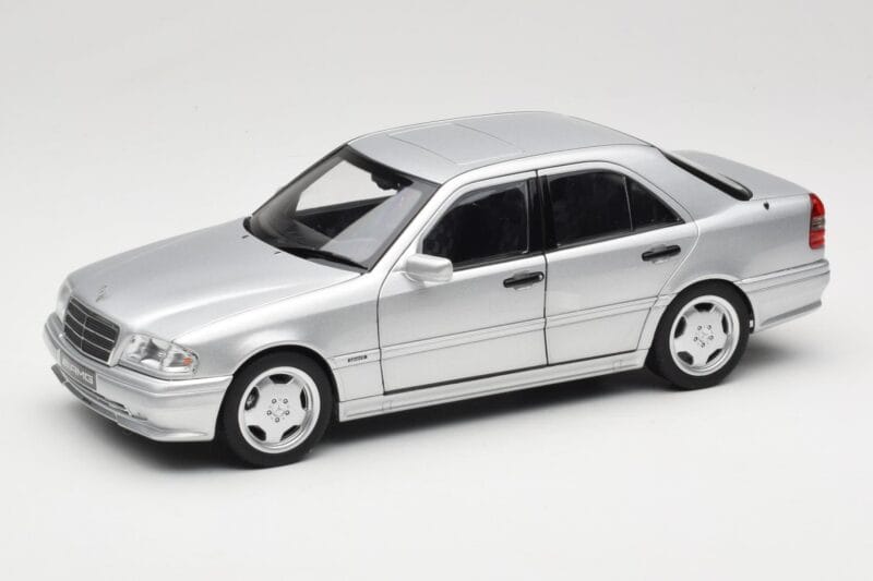 Mercedes C36 AMG W202 Silver Metallic Norev 1:18 183380 Métal