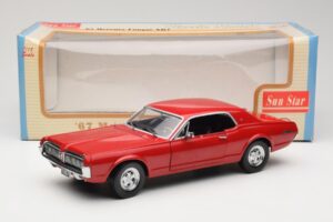 Mercury Cougar XR-7 Rouge Sun Star 1:18 1541 Métal — image 8 sur 8
