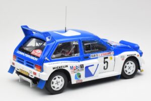 MG Metro 6R4 #5 T. Pond / R. Arthur Rally Monte Carlo 1986 Sun Star 1:18 5537 Métal — image 3 sur 8