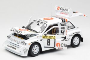 MG Metro 6R4 #8 P. Eklund / D. Whittock Rally Finland 1986 Sun Star 1:18 5536 Métal — image 2 sur 8