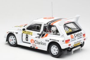 MG Metro 6R4 #8 P. Eklund / D. Whittock Rally Finland 1986 Sun Star 1:18 5536 Métal — image 7 sur 8