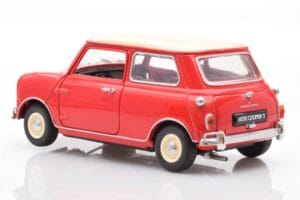 Mini Cooper 1275 S Rouge Kyosho 1:18 8840 Métal — image 7 sur 8
