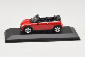 Mini Cooper R52 Cabriolet Rouge Minichamps 1:43 431138230 Métal