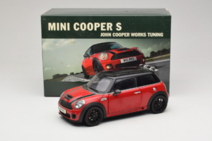 Mini Cooper John Cooper Works R56 Rouge & Noir Kyosho 1:18 80430419909 Métal — image 8 sur 8