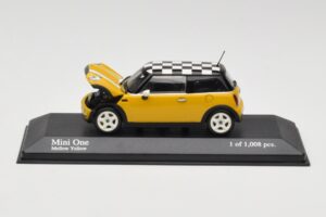 MINI One R50 Jaune Minichamps 1:43 431138104 Métal — image 2 sur 5
