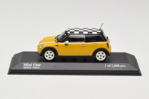 MINI One R50 Jaune Minichamps 1:43 431138104 Métal