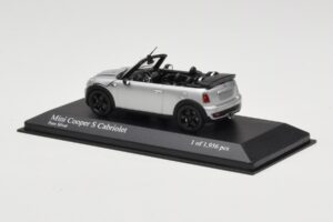 Mini Cooper S R57 Cabriolet Argent Minichamps 1:43 431138830 Métal — image 3 sur 6