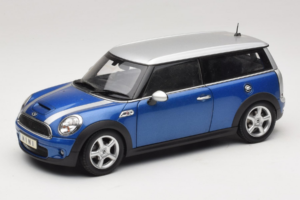 Mini Cooper S Clubman R55 Bleu & Argent Kyosho 1:18 80430421048 Métal