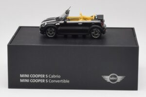 Mini Cooper S R57 Cabriolet Noir Minichamps 1:43 80422148818 Métal
