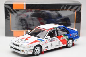 Mitsubishi Galant VR-4 #4 A. Vatanen RAC Rally 1990 IXO 1:18 18RMC192B Métal — image 6 sur 6