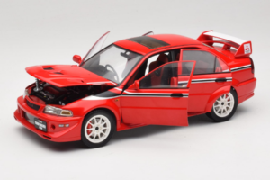 Mitsubishi Lancer Evo VI Tommi Makinen Edition Rouge AUTOart 1:18 77156 Métal — image 2 sur 8
