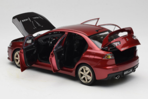 Mitsubishi Lancer Evolution X Rouge OEM 1:18 MLE02 Métal — image 5 sur 8