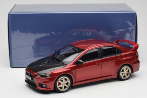 Mitsubishi Lancer Evolution X Rouge OEM 1:18 MLE02 Métal — image 8 sur 8
