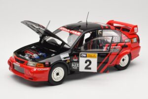 Mitsubishi Lancer Evolution VI #2 Y. Kataoka / S. Hayashi Winner Rally Canberra 1999 AUTOart 1:18 89942 Métal — image 2 sur 8