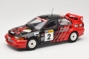 Mitsubishi Lancer Evolution VI #2 Y. Kataoka / S. Hayashi Winner Rally Canberra 1999 AUTOart 1:18 89942 Métal