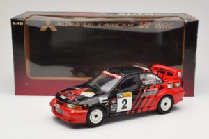 Mitsubishi Lancer Evolution VI #2 Y. Kataoka / S. Hayashi Winner Rally Canberra 1999 AUTOart 1:18 89942 Métal — image 8 sur 8