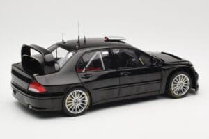 Mitsubishi Lancer Evolution WRC Plain Body Noir AUTOart 1:18 80528 Métal — image 3 sur 8