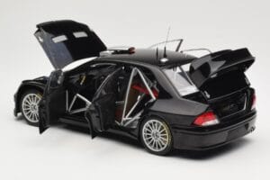 Mitsubishi Lancer Evolution WRC Plain Body Noir AUTOart 1:18 80528 Métal — image 5 sur 8