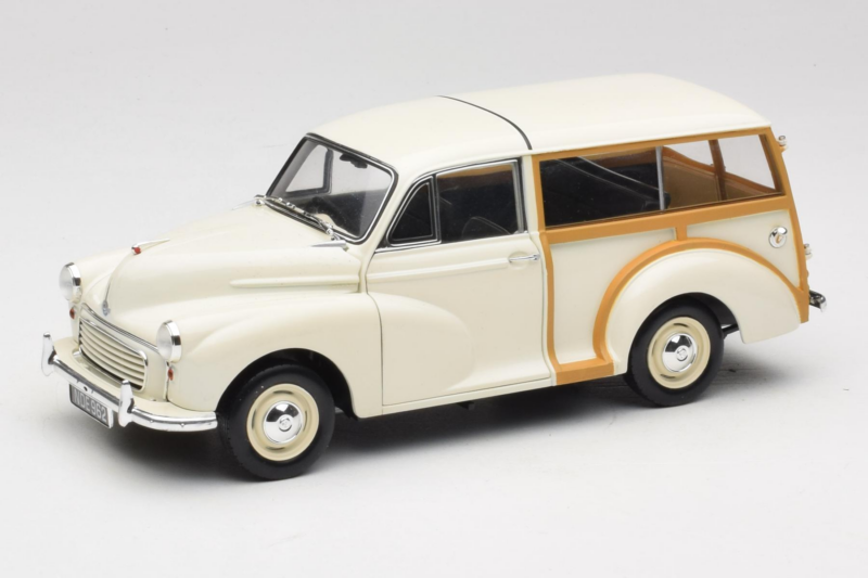Morris Minor Traveller Blanc Minichamps 1:18 150137010 Métal